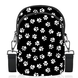 Paw Print Crossbody Bags Cell Phone Purse Lhtweht Adjustable :O